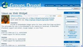 Mentoring for Google's Summer of Code under Drupal project.