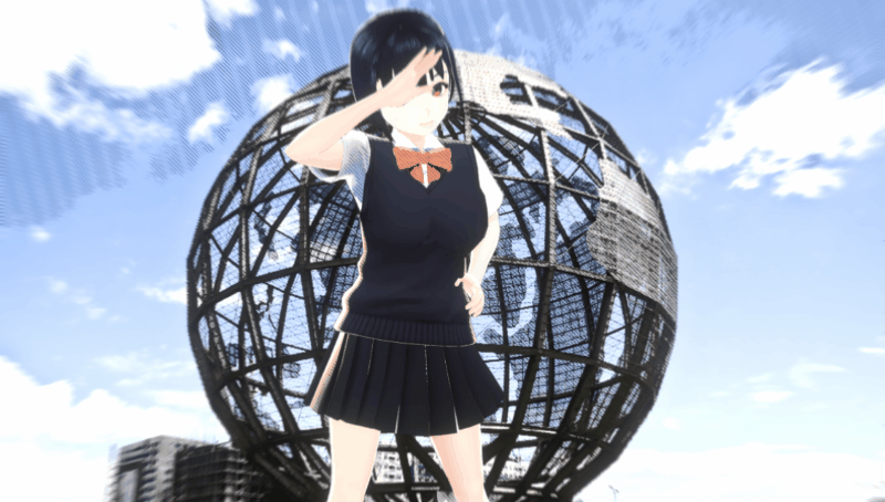 Full 3D moder render with cartoonish light effects. 